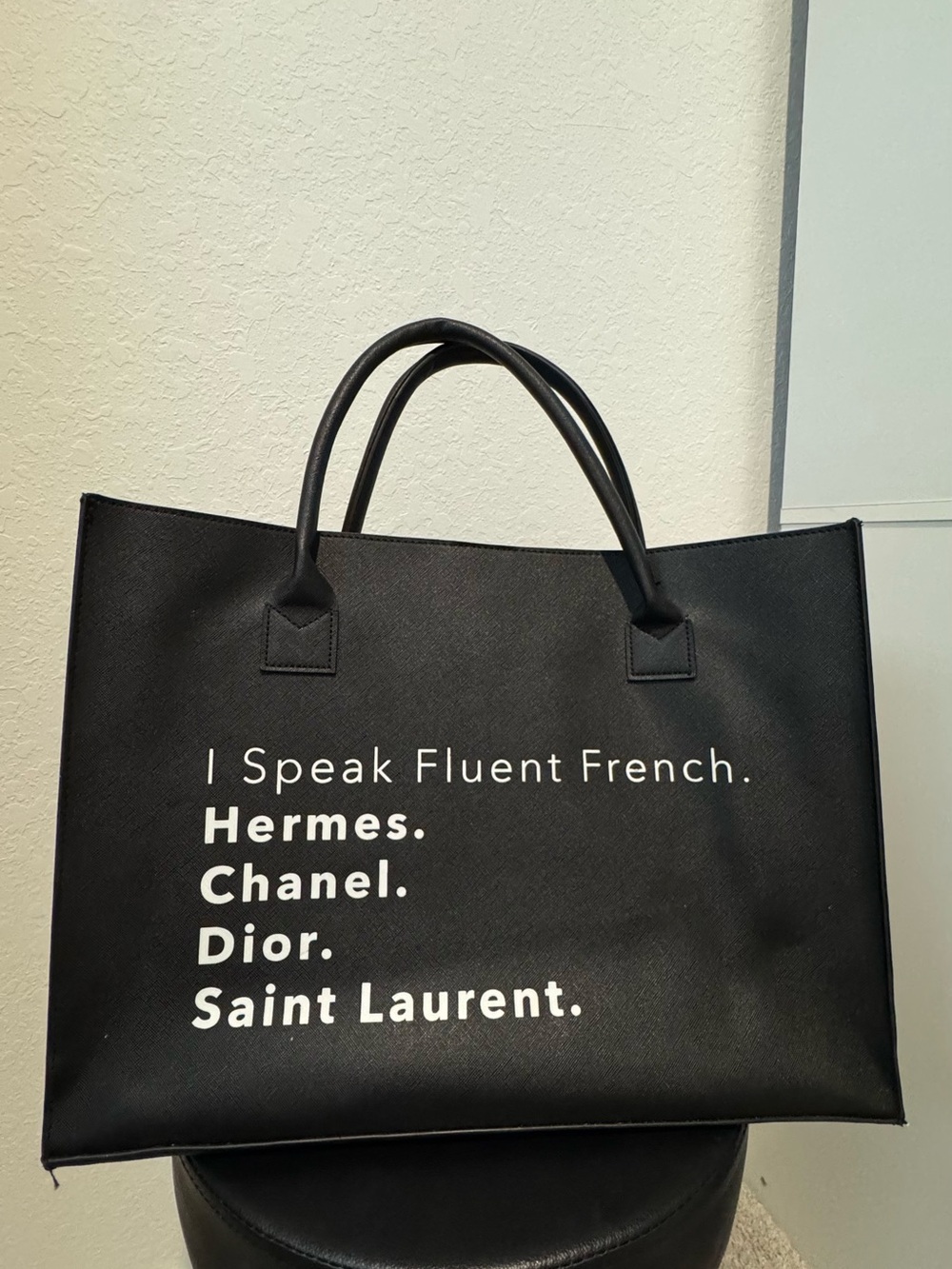 Black Tote Bag